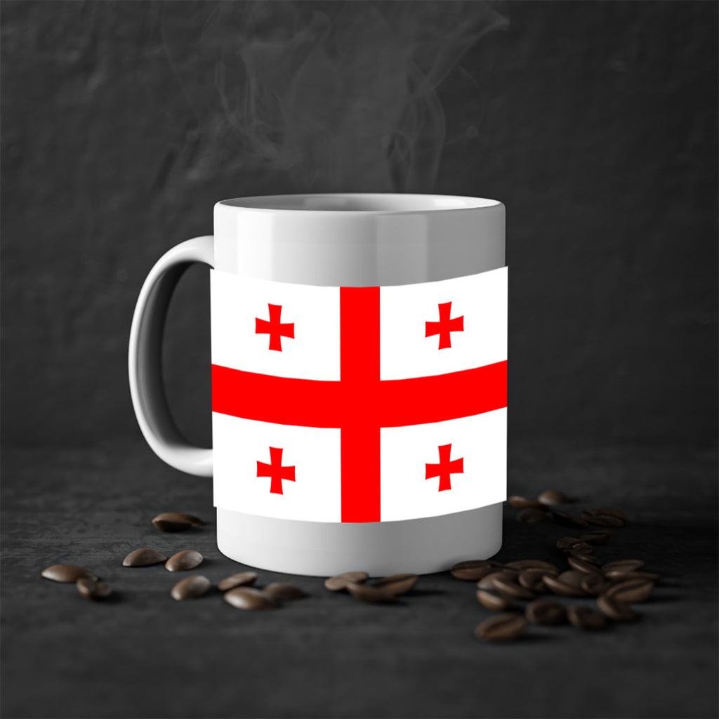 Georgia 134#- world flag-Mug / Coffee Cup