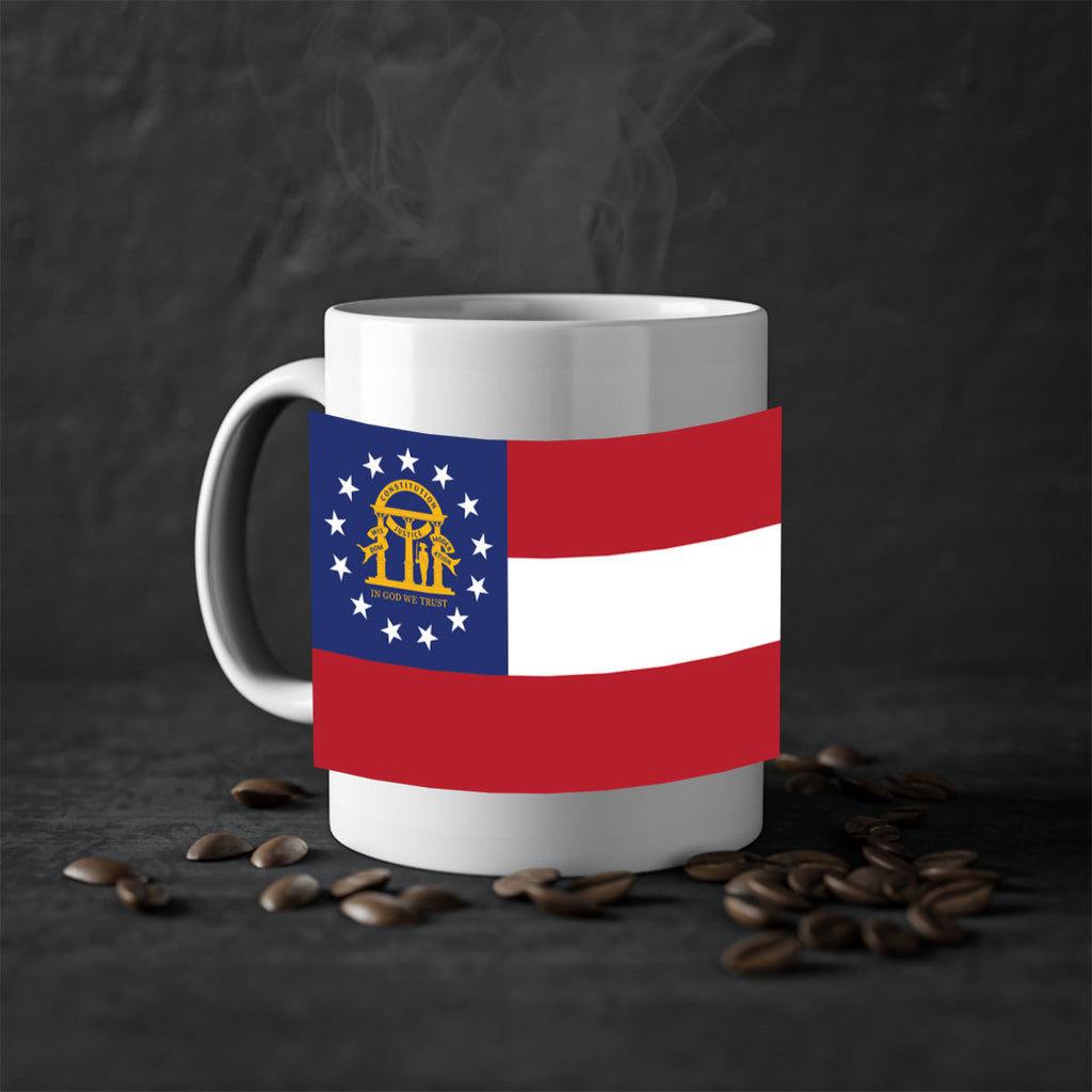 Georgia 42#- Us Flags-Mug / Coffee Cup