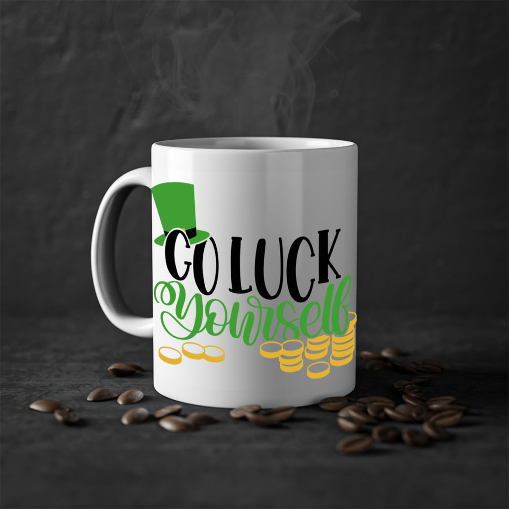 Go Lucky Yourself Style 98#- St Patricks Day-Mug / Coffee Cup