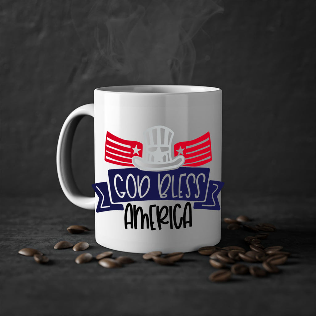 God Bless America Style 151#- 4th Of July-Mug / Coffee Cup