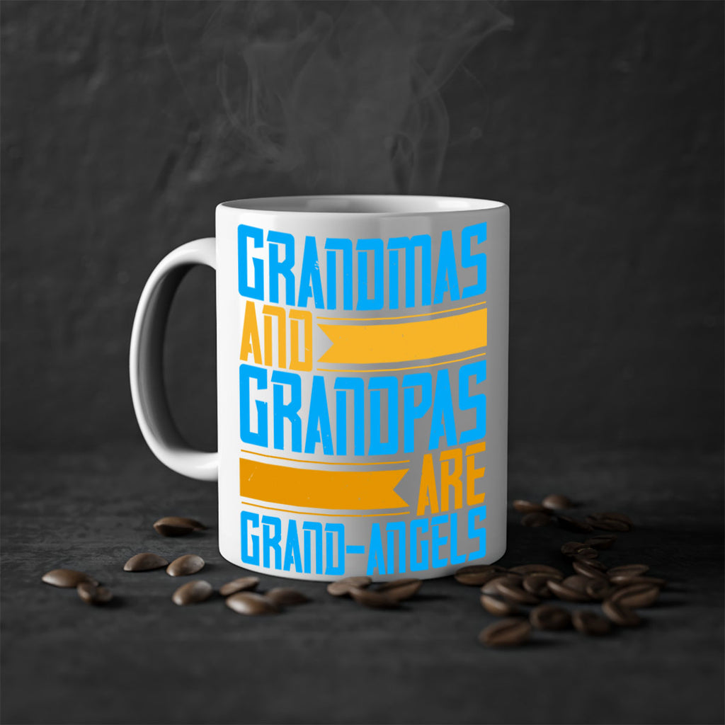 Grandmas and grandpas are grandangels 89#- grandma-Mug / Coffee Cup