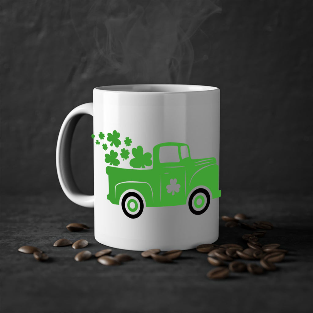 Green Truck Style 97#- St Patricks Day-Mug / Coffee Cup