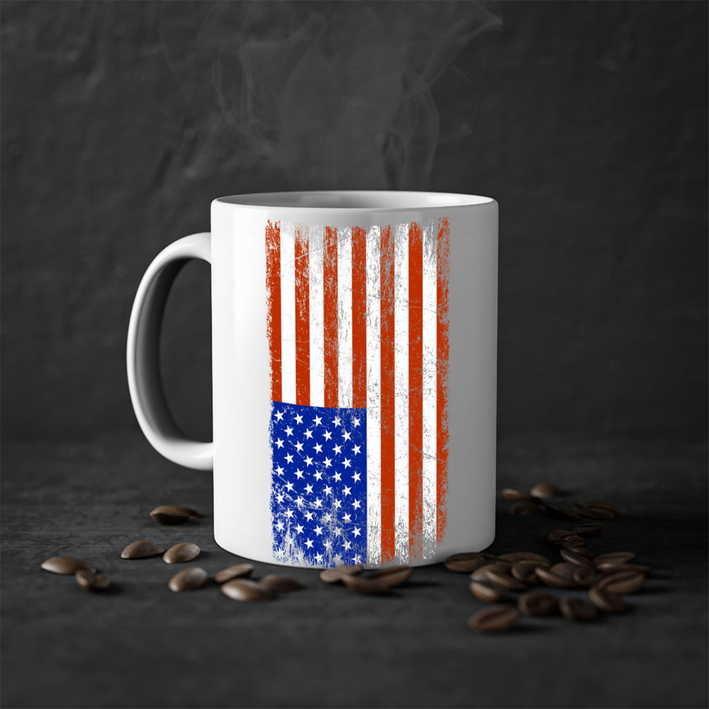 Grunge Flag 52#- Us Flags-Mug / Coffee Cup