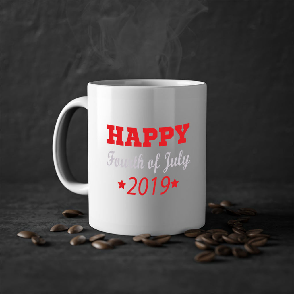 HAPPYFourth of July Style 107#- 4th Of July-Mug / Coffee Cup