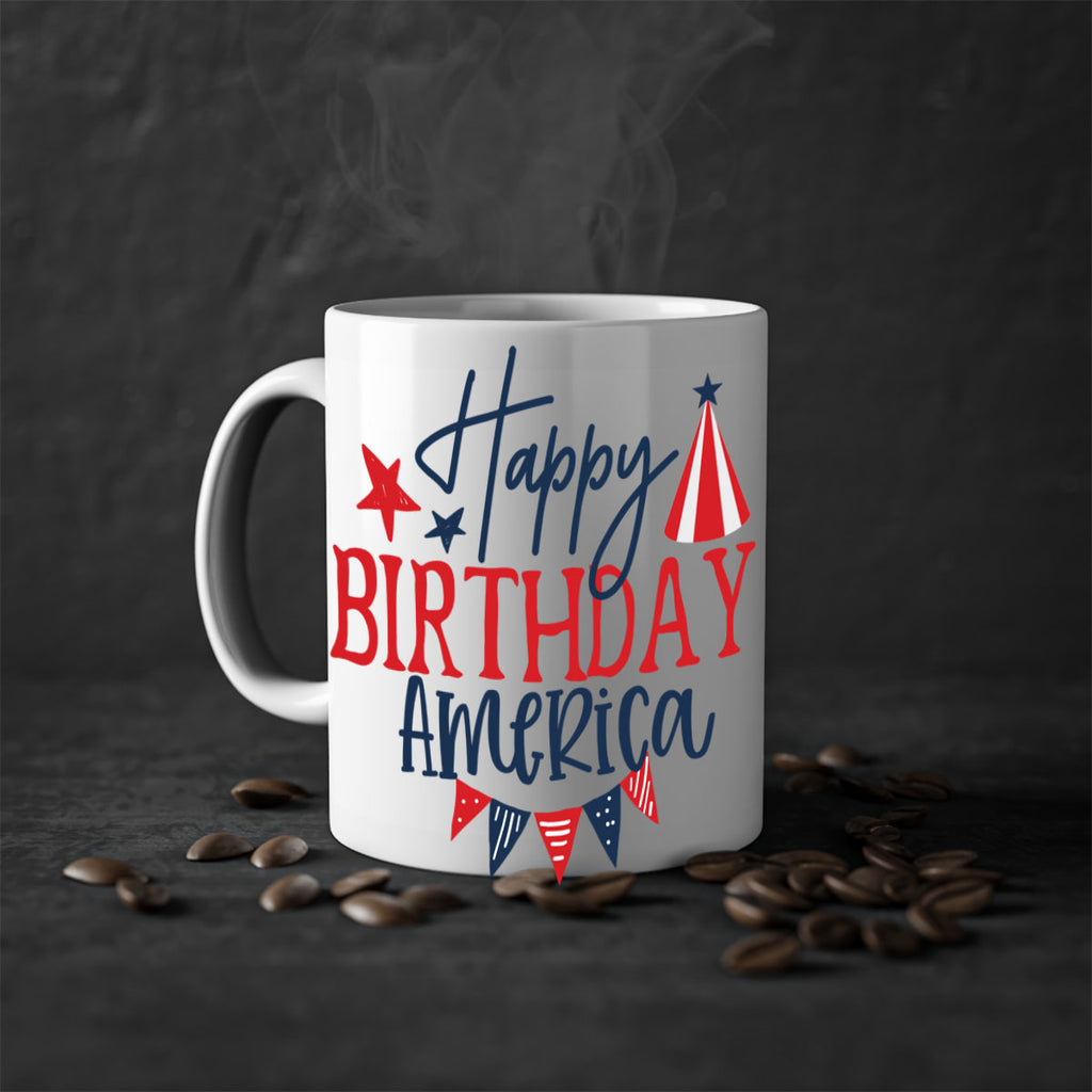 Happy Birthday america Style 30#- 4th Of July-Mug / Coffee Cup