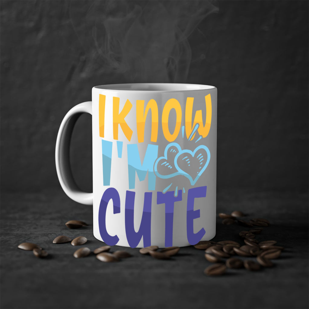 I Know Im Cute Style 249#- baby2-Mug / Coffee Cup