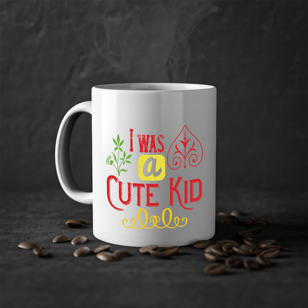 I was a cute kid Style 32#- kids-Mug / Coffee Cup