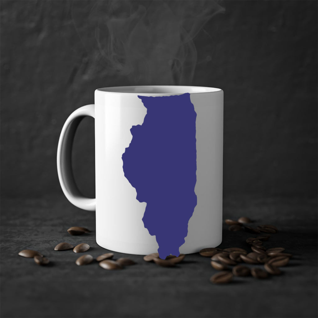 Illinois 38#- State Flags-Mug / Coffee Cup