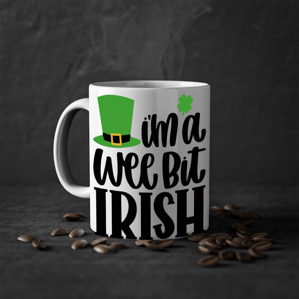 Im A Wee Bit Irish Style 83#- St Patricks Day-Mug / Coffee Cup