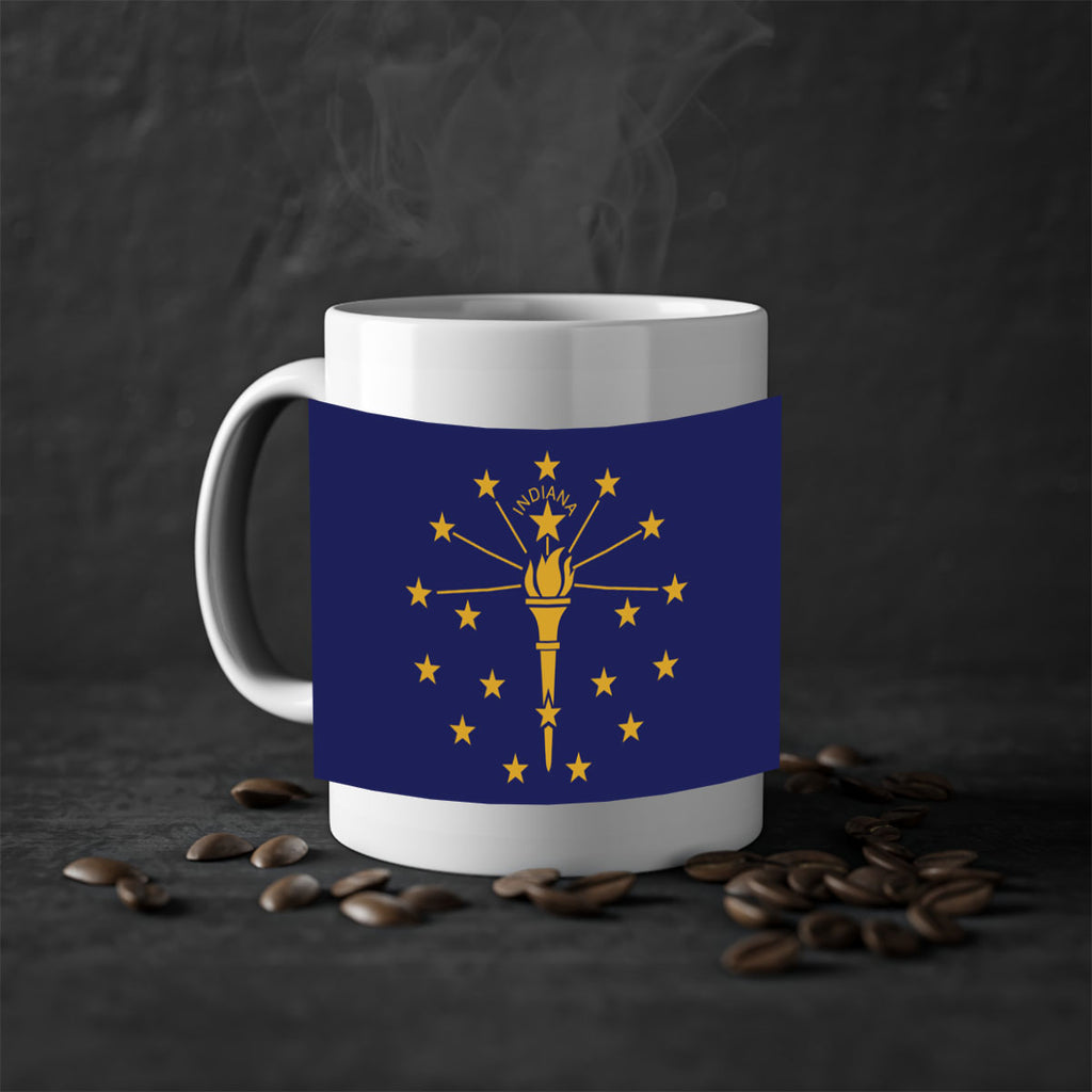 Indiana 38#- Us Flags-Mug / Coffee Cup