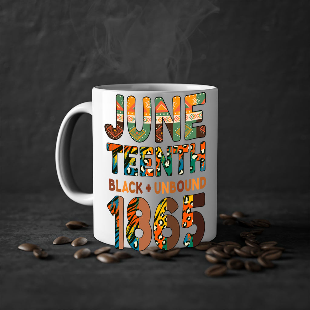 Juneteenth Black Unbound 1865 Png 33#- juneteenth-Mug / Coffee Cup