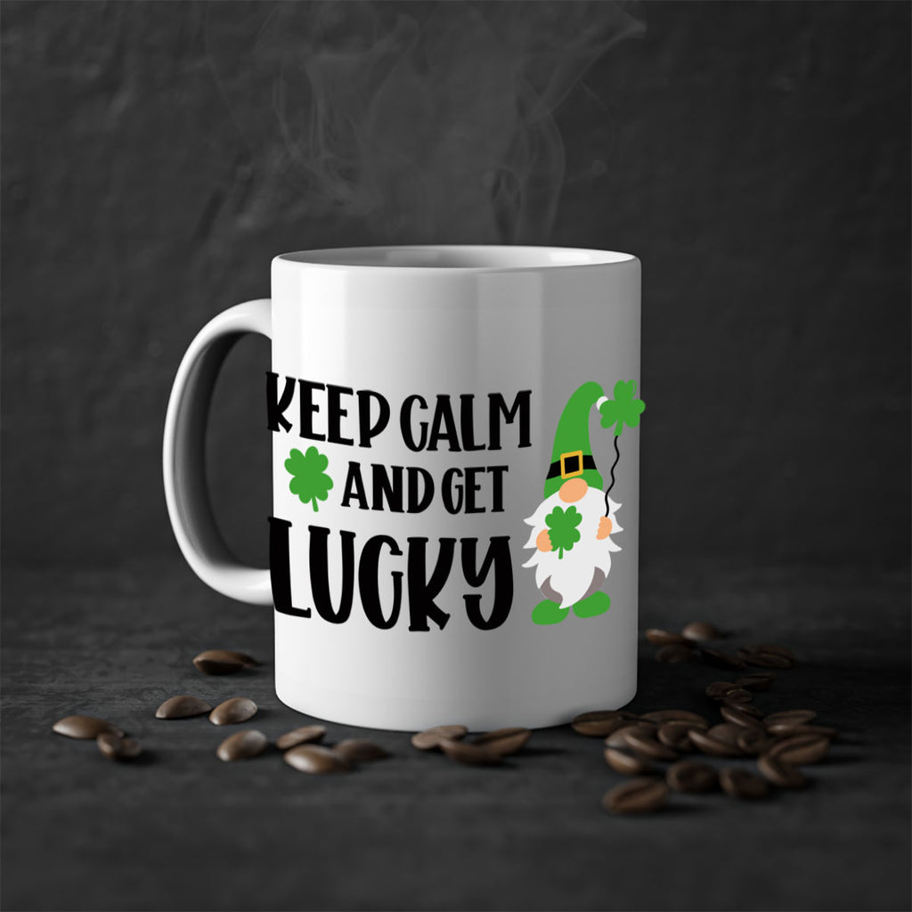 Keep Calm And Get Lucky Style 75#- St Patricks Day-Mug / Coffee Cup