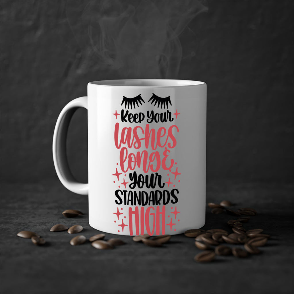 Keep Your Lashes Long Your Standards Hight Style 71#- makeup-Mug / Coffee Cup