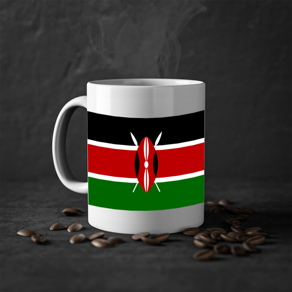 Kenya 110#- world flag-Mug / Coffee Cup