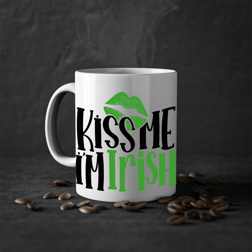 Kiss Me Im Irish Style 73#- St Patricks Day-Mug / Coffee Cup