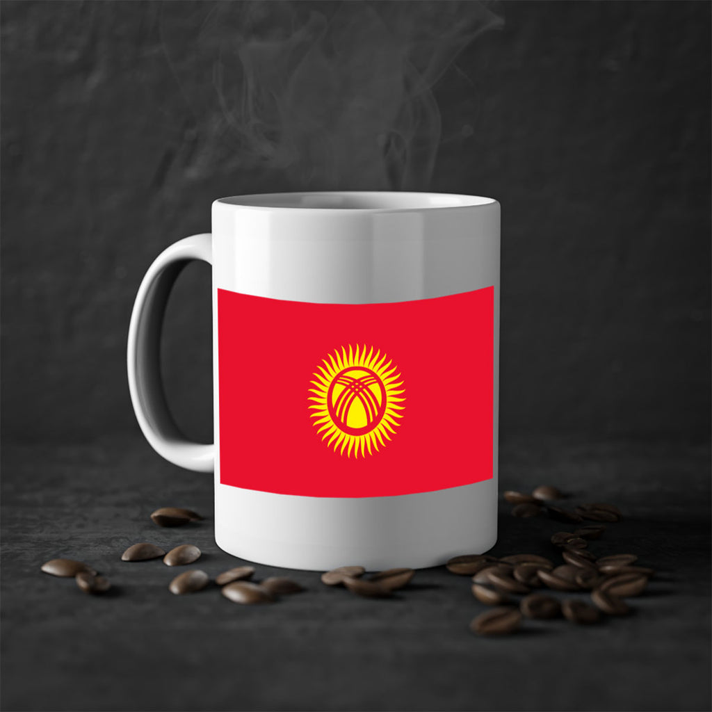 Kyrgyzstan 106#- world flag-Mug / Coffee Cup