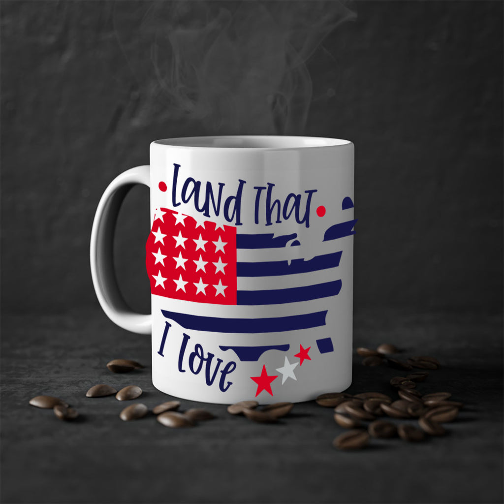 Land That I Love Style 158#- 4th Of July-Mug / Coffee Cup