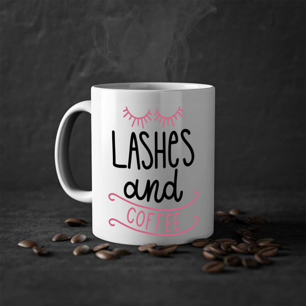 Lashes and Coffee Style 68#- makeup-Mug / Coffee Cup