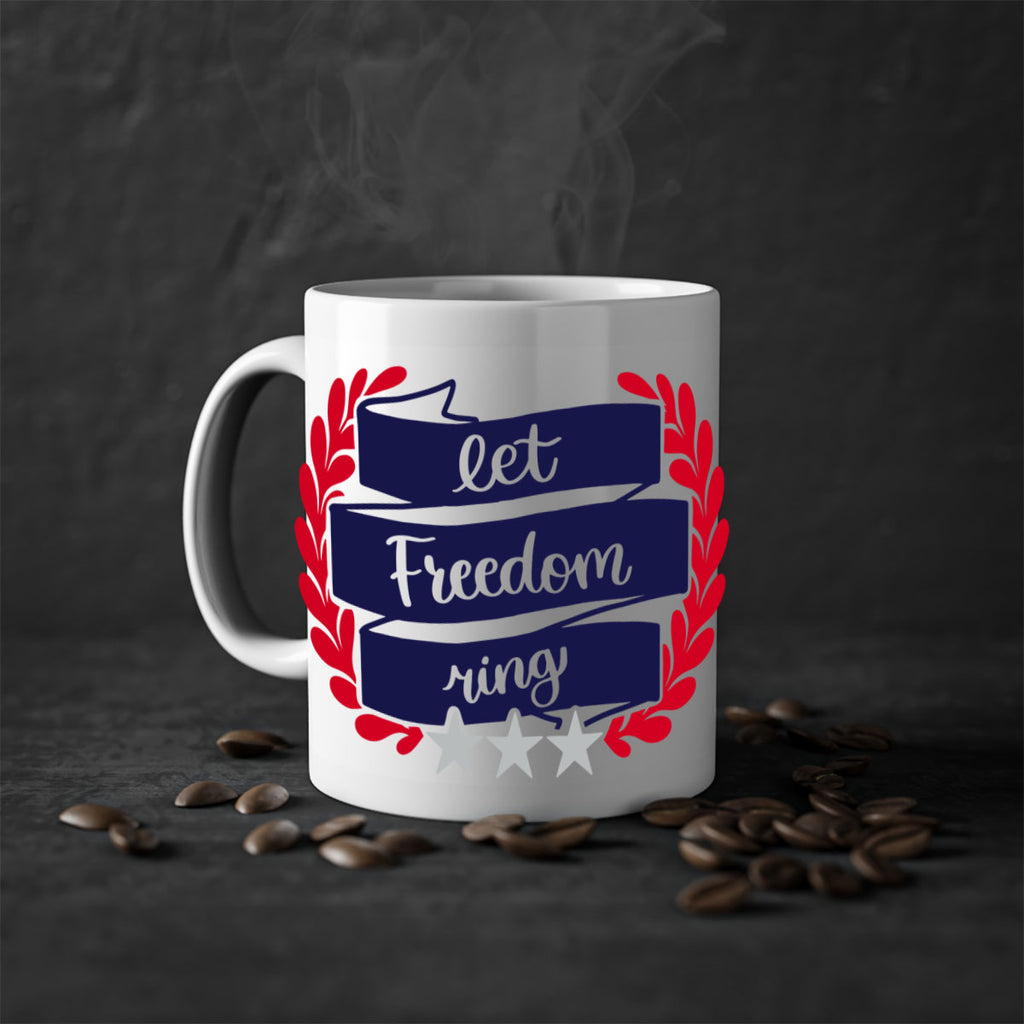 Let Freedom Ring Style 159#- 4th Of July-Mug / Coffee Cup