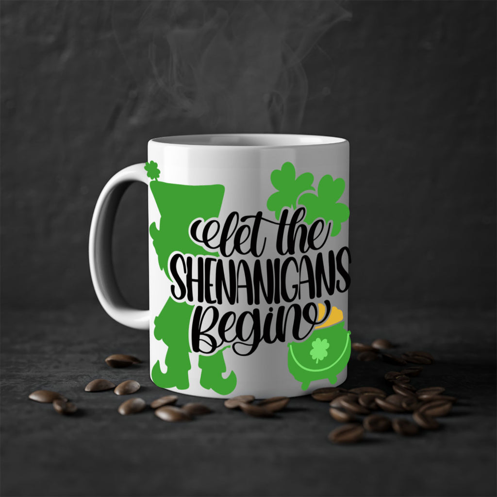 Let The Shenanigans Begin Style 72#- St Patricks Day-Mug / Coffee Cup