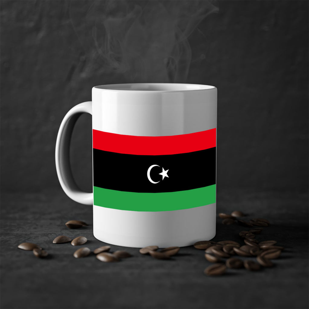 Libya 100#- world flag-Mug / Coffee Cup