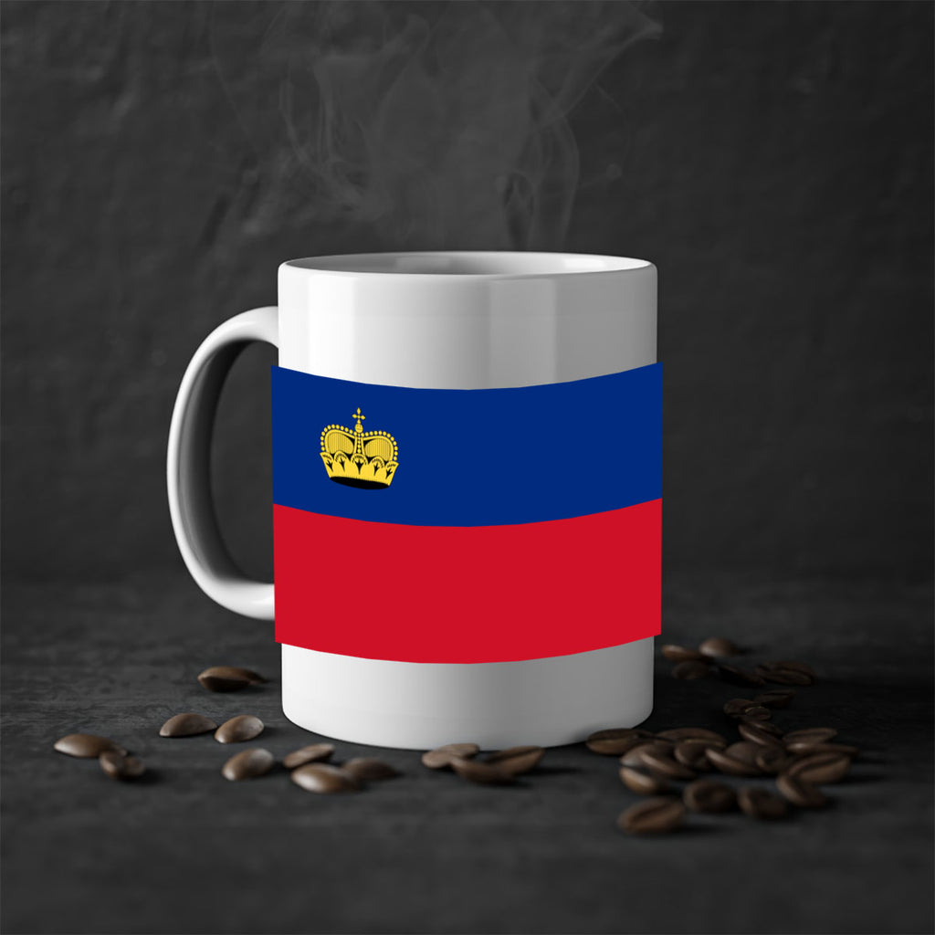 Liechtenstein 99#- world flag-Mug / Coffee Cup
