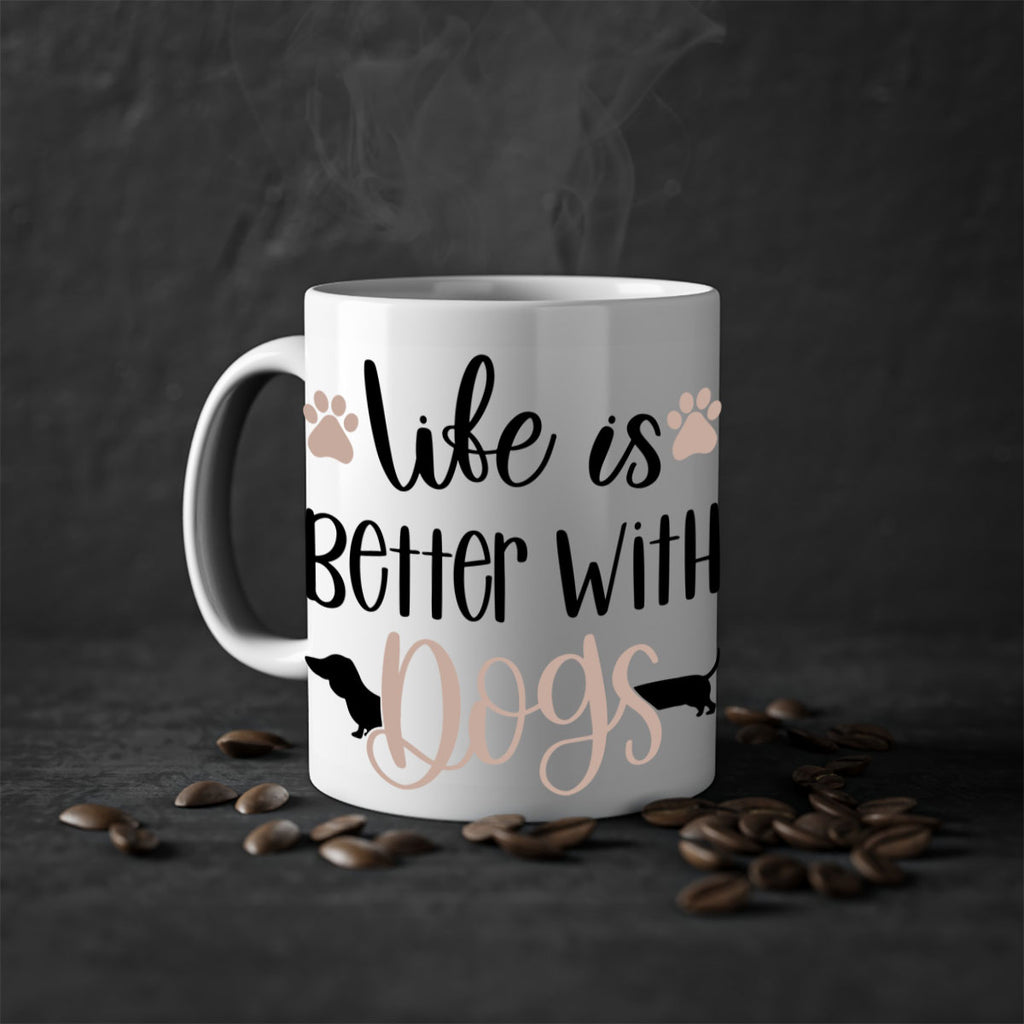 Life Is Better With Dogs Style 16#- Dog-Mug / Coffee Cup
