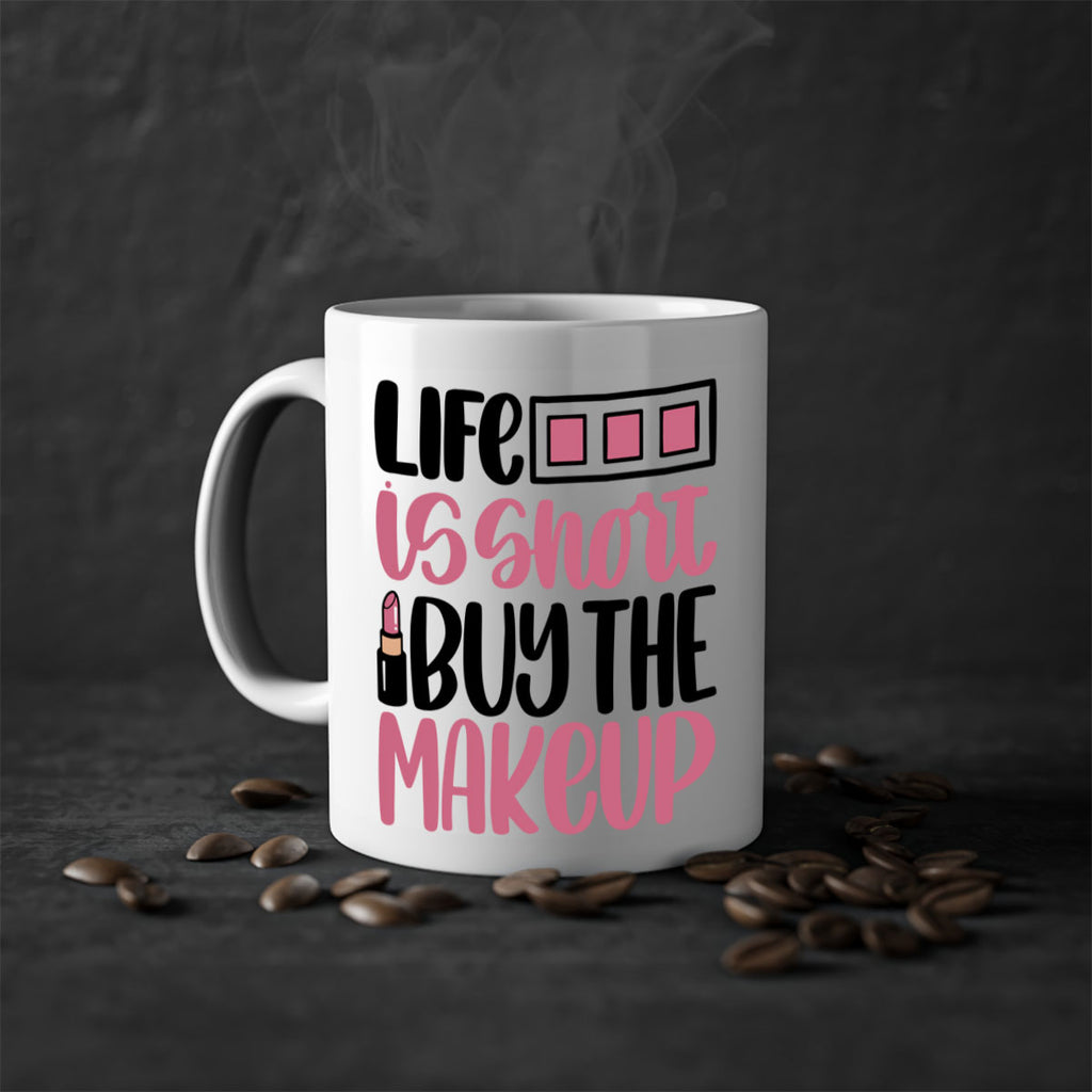 Life Is Short Buy Makeup Style 61#- makeup-Mug / Coffee Cup