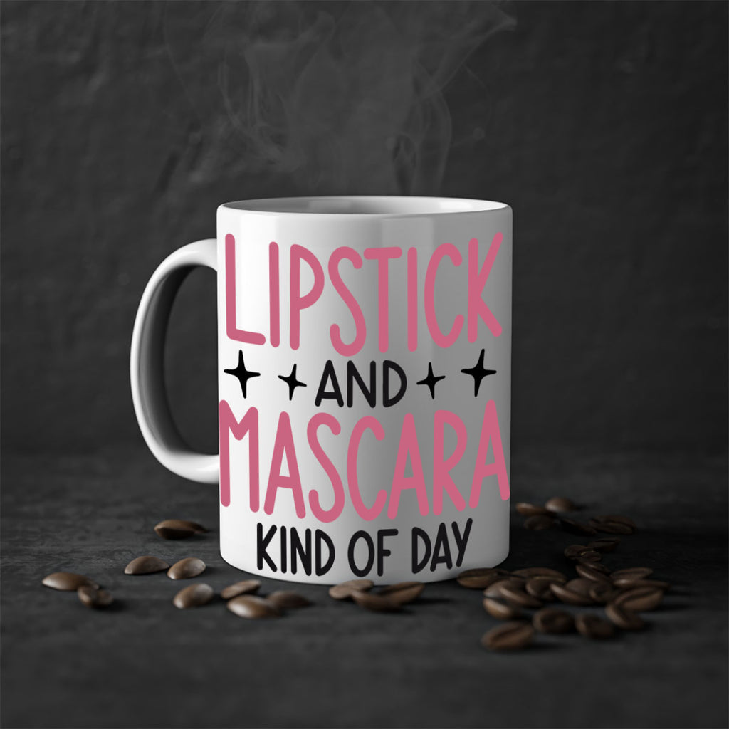 Lipstick and Mascara Kind of Day Style 57#- makeup-Mug / Coffee Cup