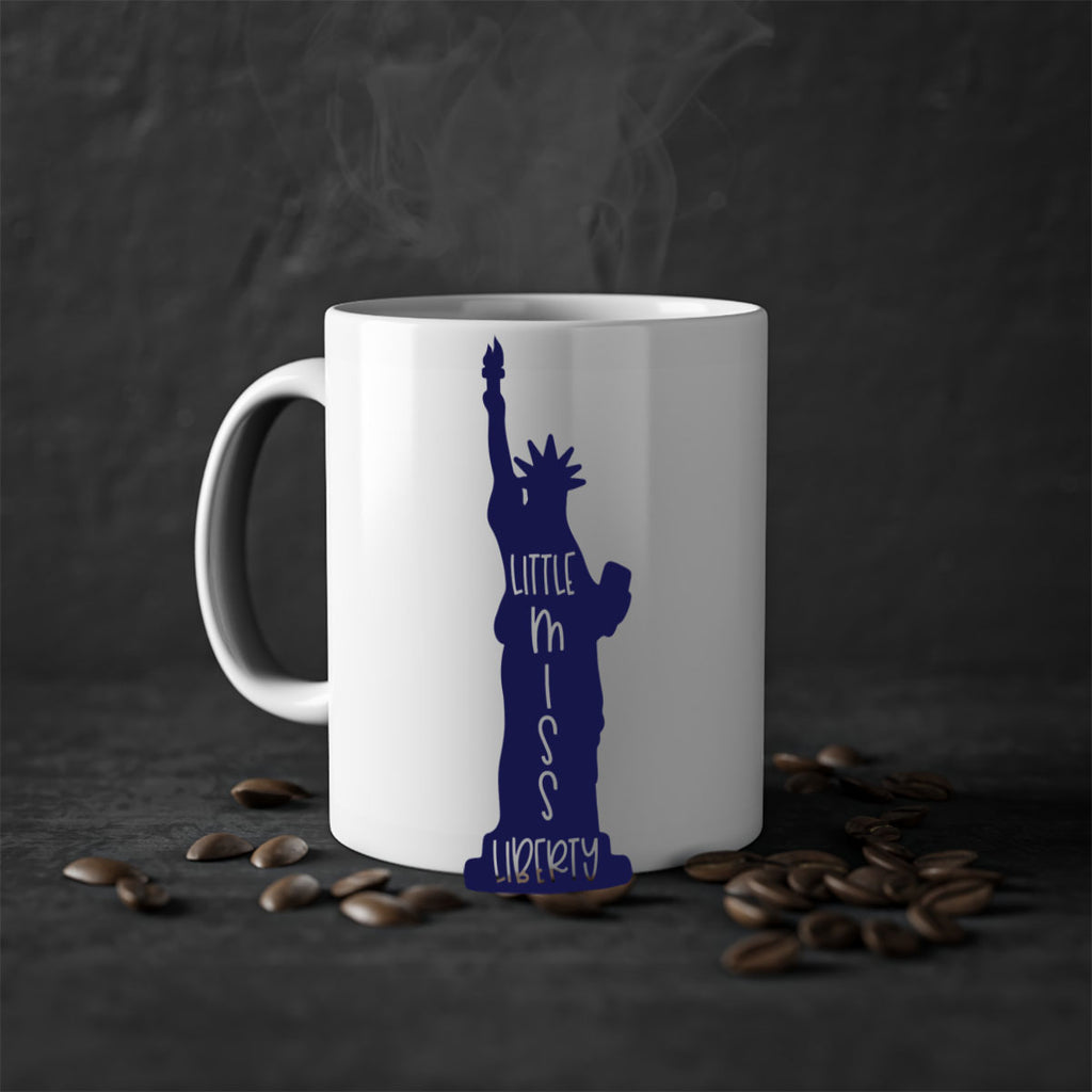 Little Miss Liberty Style 163#- 4th Of July-Mug / Coffee Cup