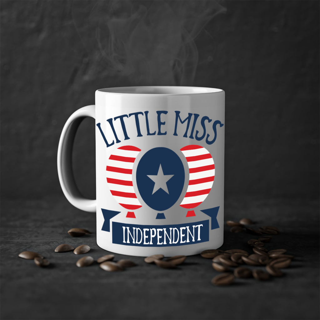 Little miss independent Style 80#- 4th Of July-Mug / Coffee Cup