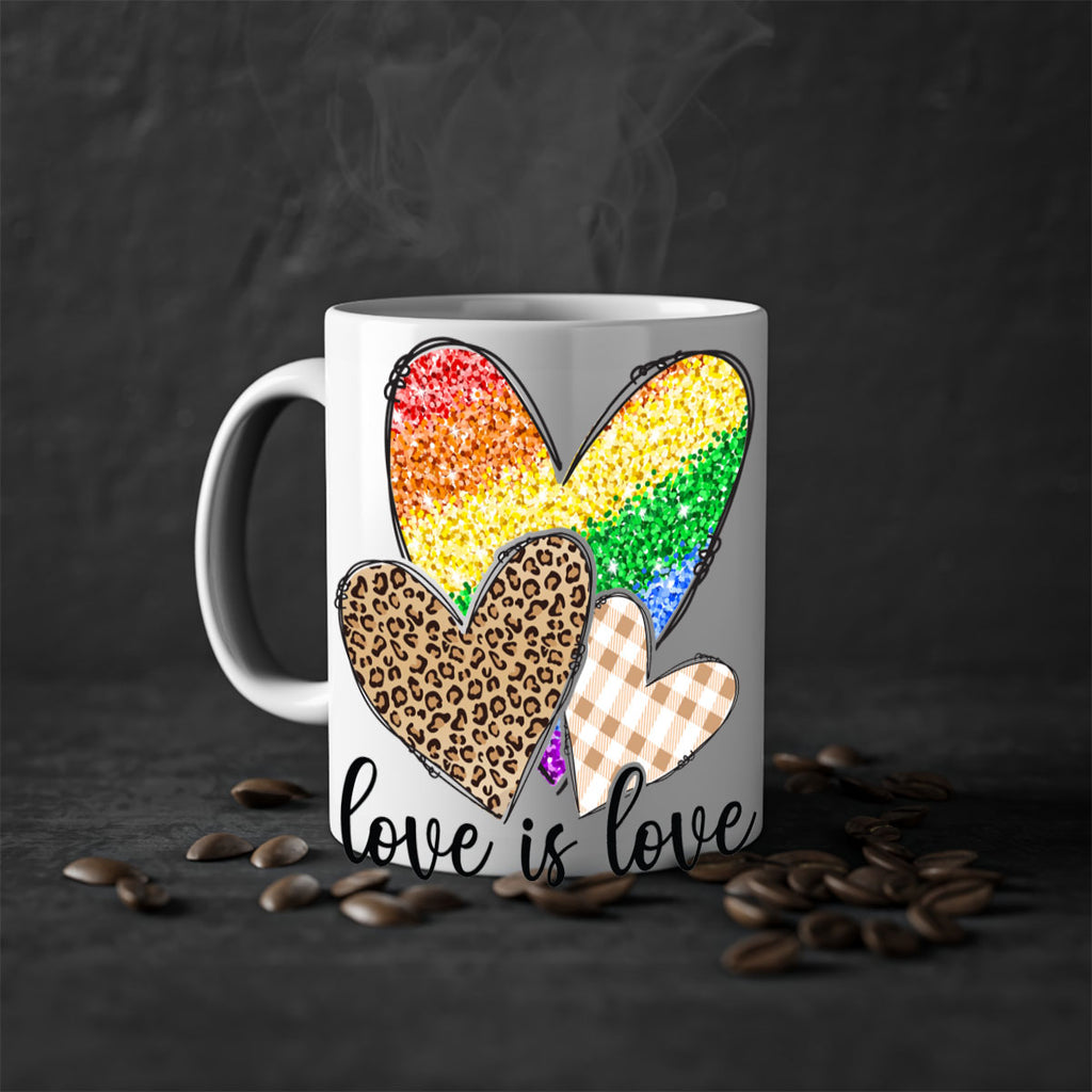 Love Is Love Heart Lgbt  48#- lgbt-Mug / Coffee Cup