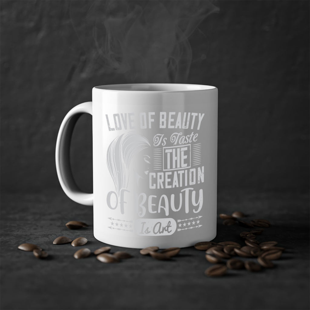 Love of beauty is taste The creation of beauty is art Style 196#- makeup-Mug / Coffee Cup