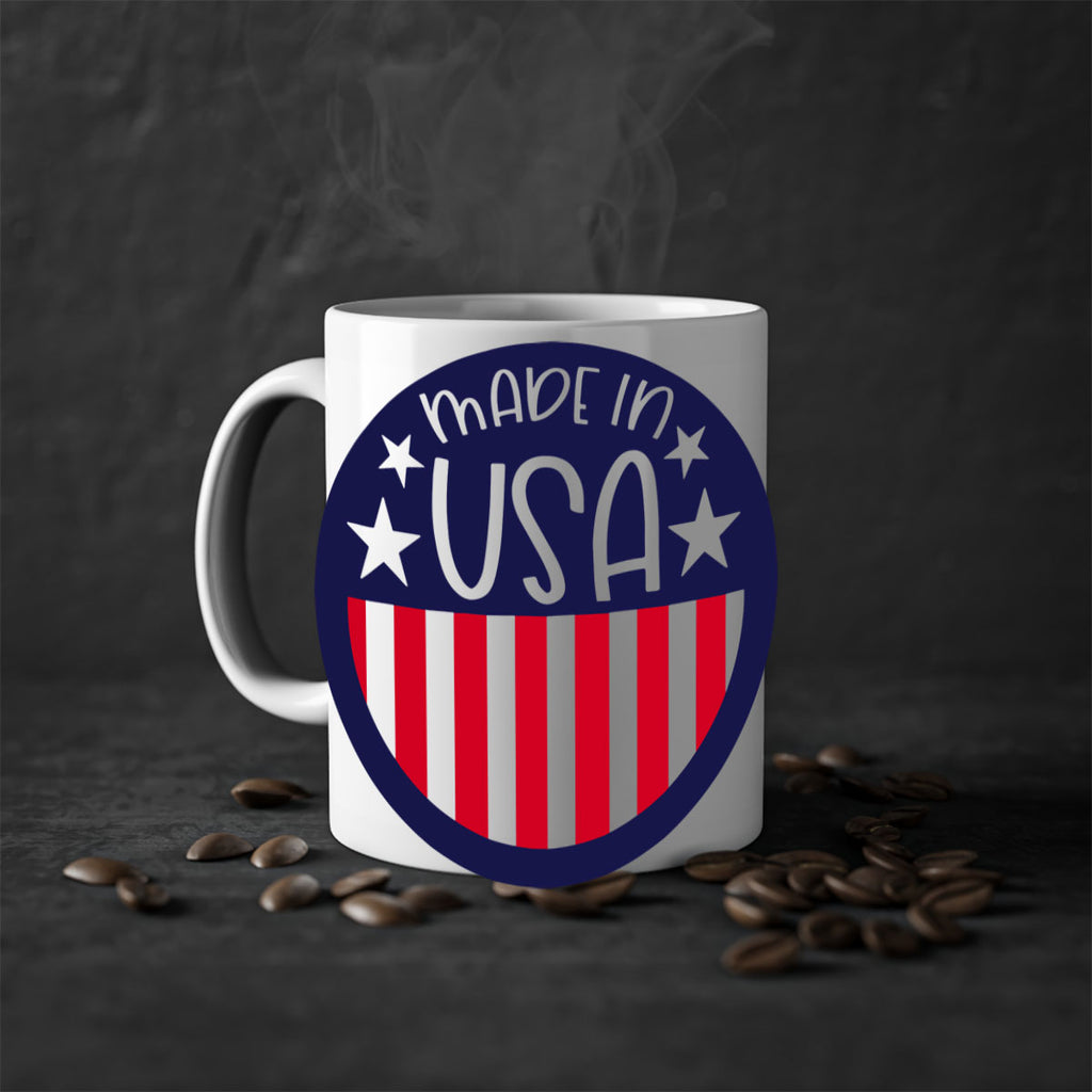 Made In USA Style 165#- 4th Of July-Mug / Coffee Cup