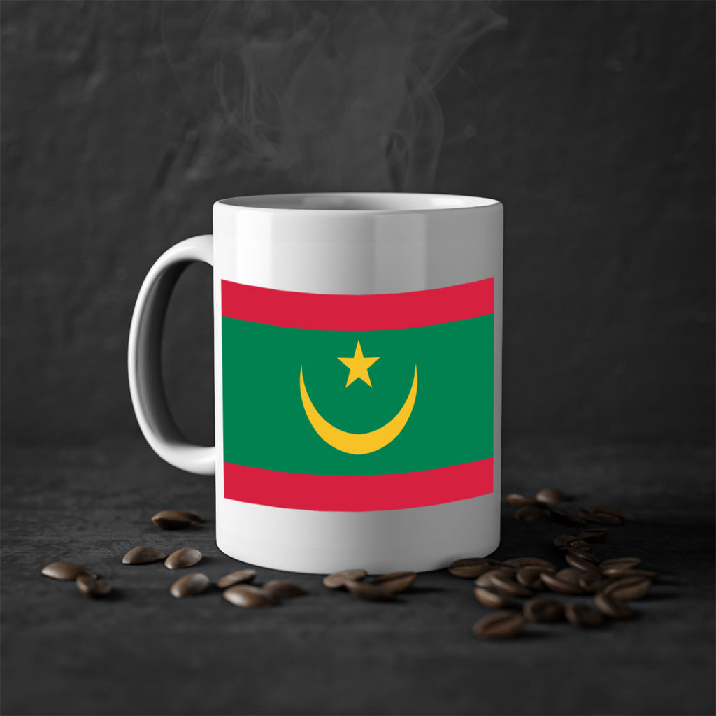 Mauritania 89#- world flag-Mug / Coffee Cup