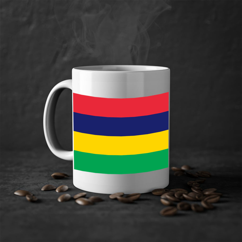 Mauritius 88#- world flag-Mug / Coffee Cup