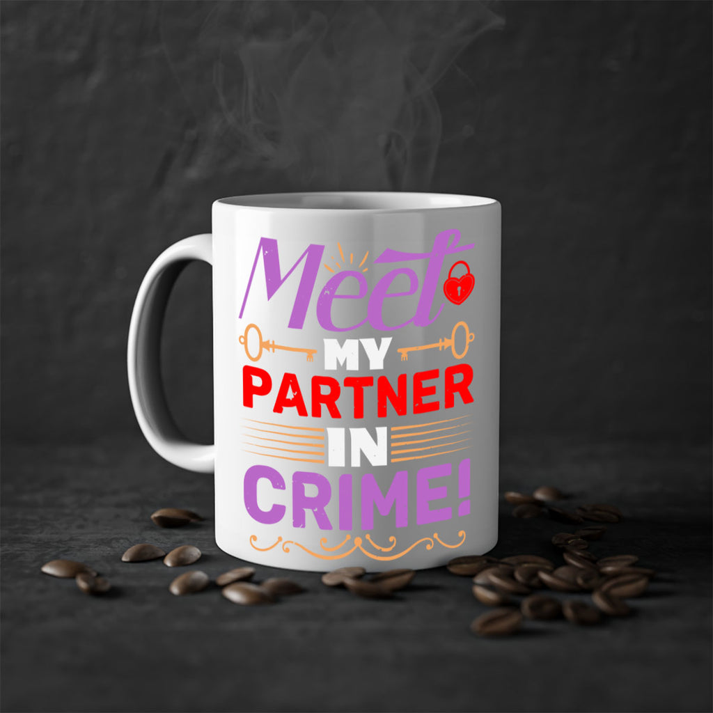 Meet my Partner in Crime Style 82#- best friend-Mug / Coffee Cup
