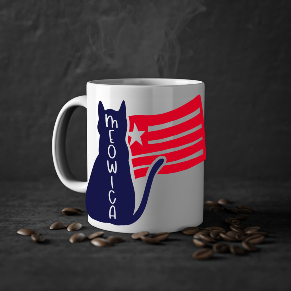 Meowica Style 166#- 4th Of July-Mug / Coffee Cup