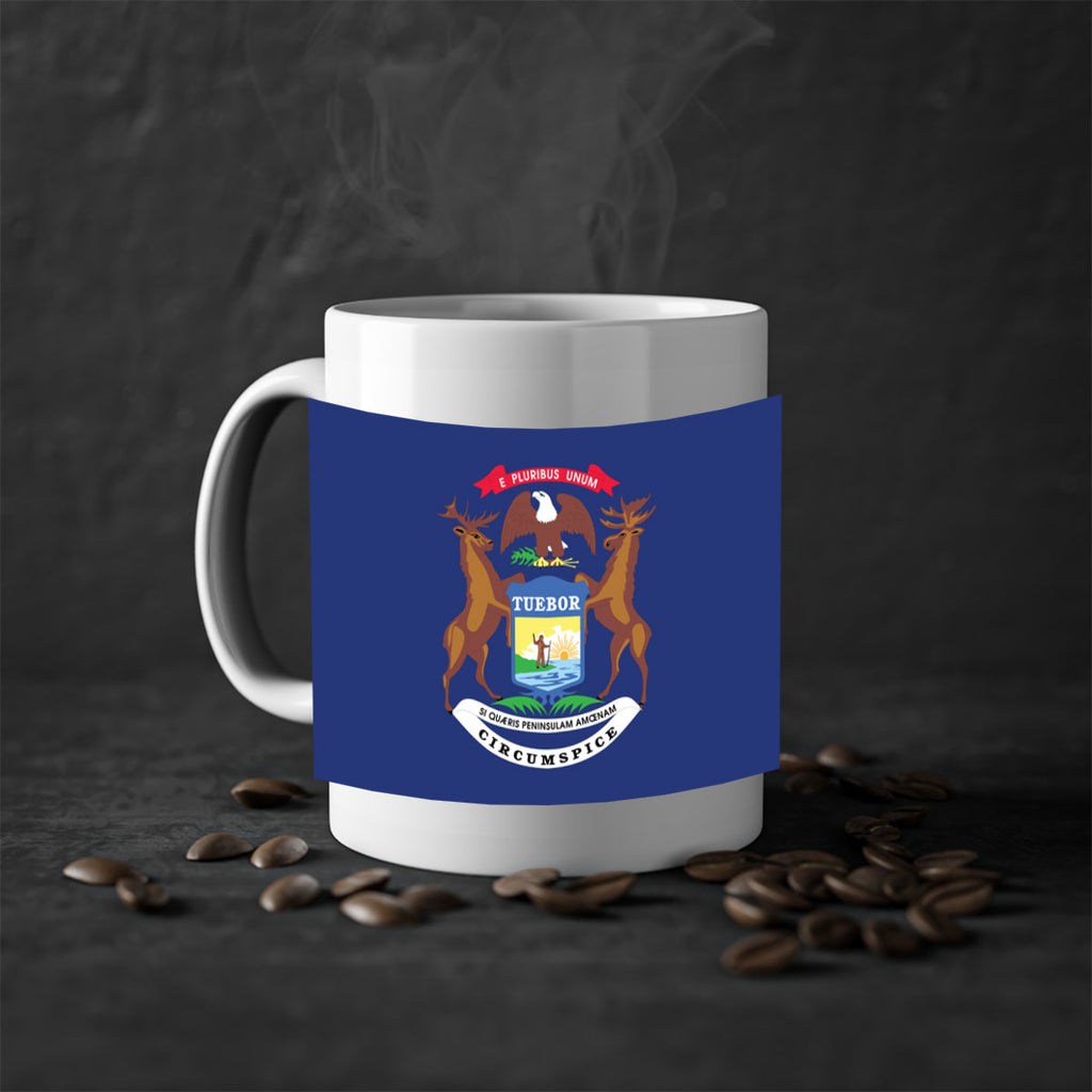 Michigan 30#- Us Flags-Mug / Coffee Cup