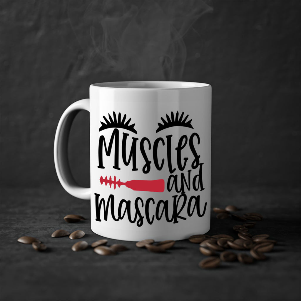 Muscles and mascara design Style 221#- makeup-Mug / Coffee Cup