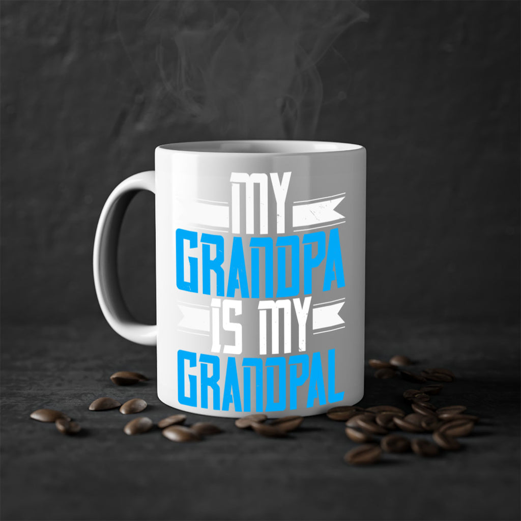 My Grandpa is my Grandpal 81#- grandpa-Mug / Coffee Cup