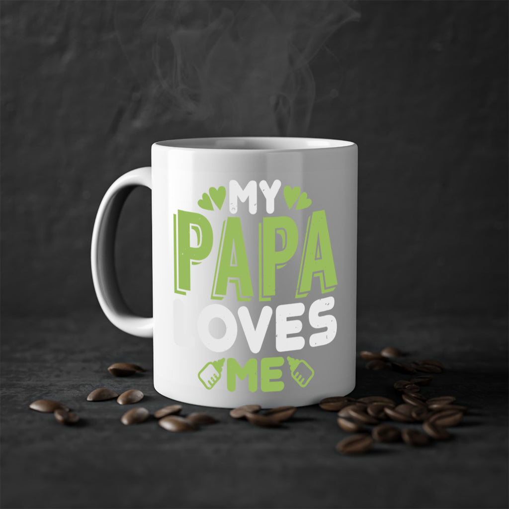 My Papa Loves Me Style 185#- baby2-Mug / Coffee Cup