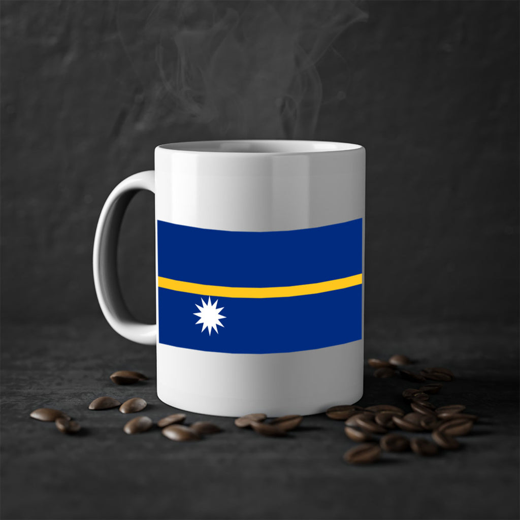 Nauru 77#- world flag-Mug / Coffee Cup