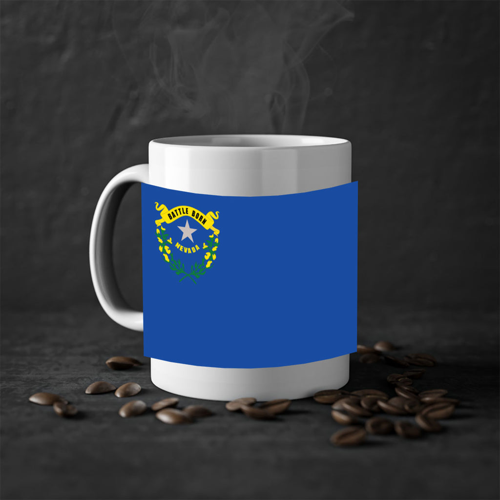 Nevada 24#- Us Flags-Mug / Coffee Cup