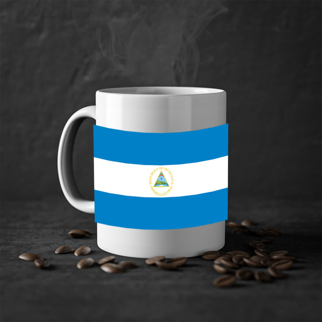 Nicaragua 73#- world flag-Mug / Coffee Cup