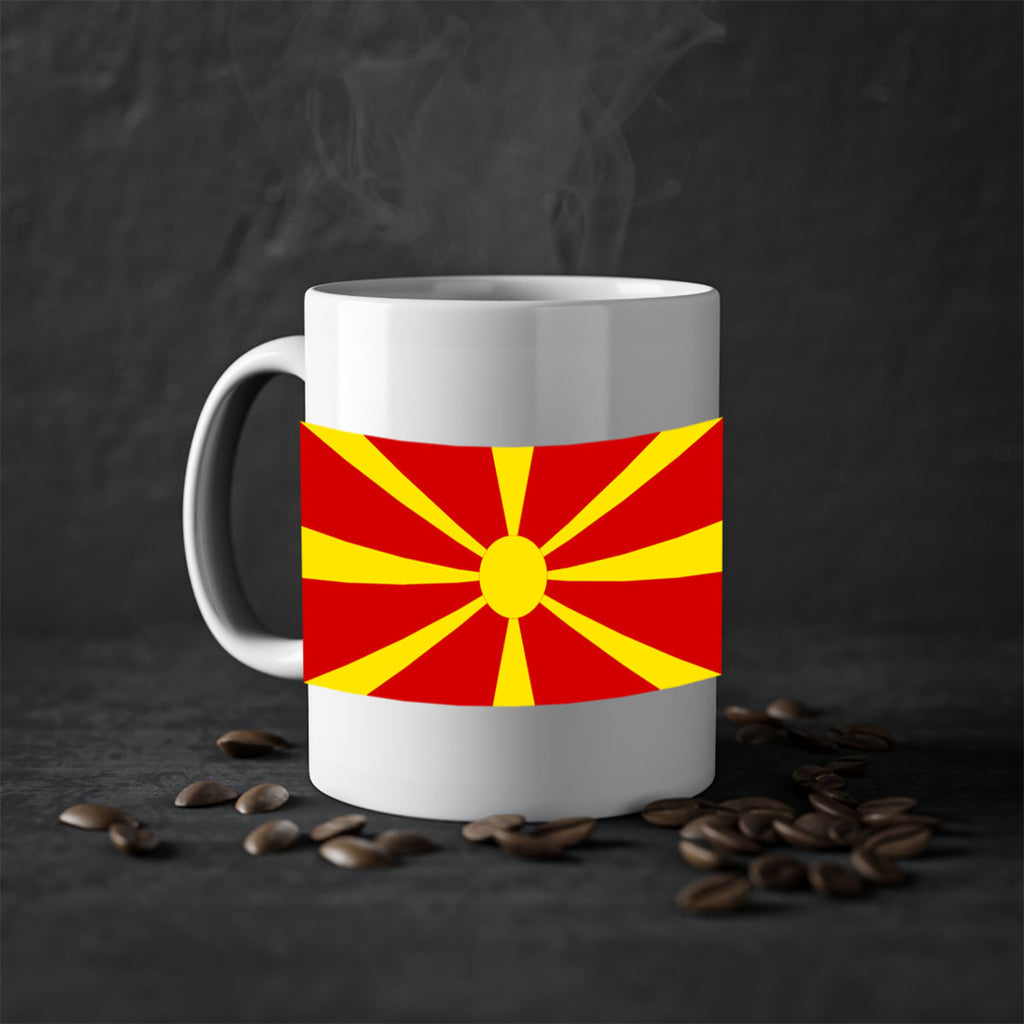 North Macedonia 69#- world flag-Mug / Coffee Cup