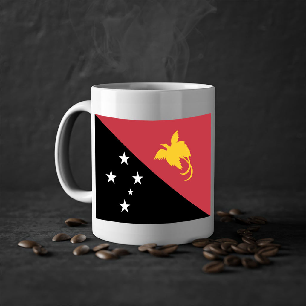 Papua New Guinea 62#- world flag-Mug / Coffee Cup