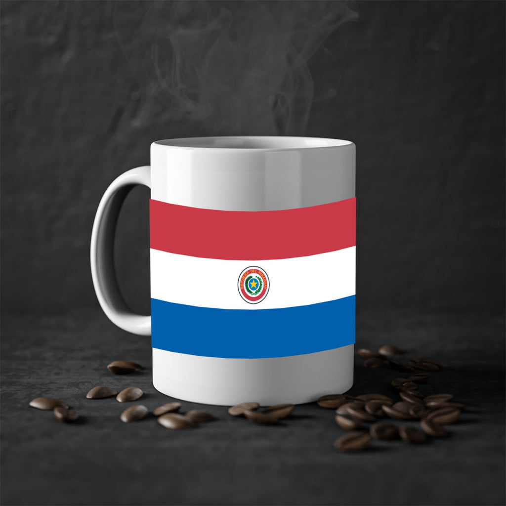 Paraguay 61#- world flag-Mug / Coffee Cup