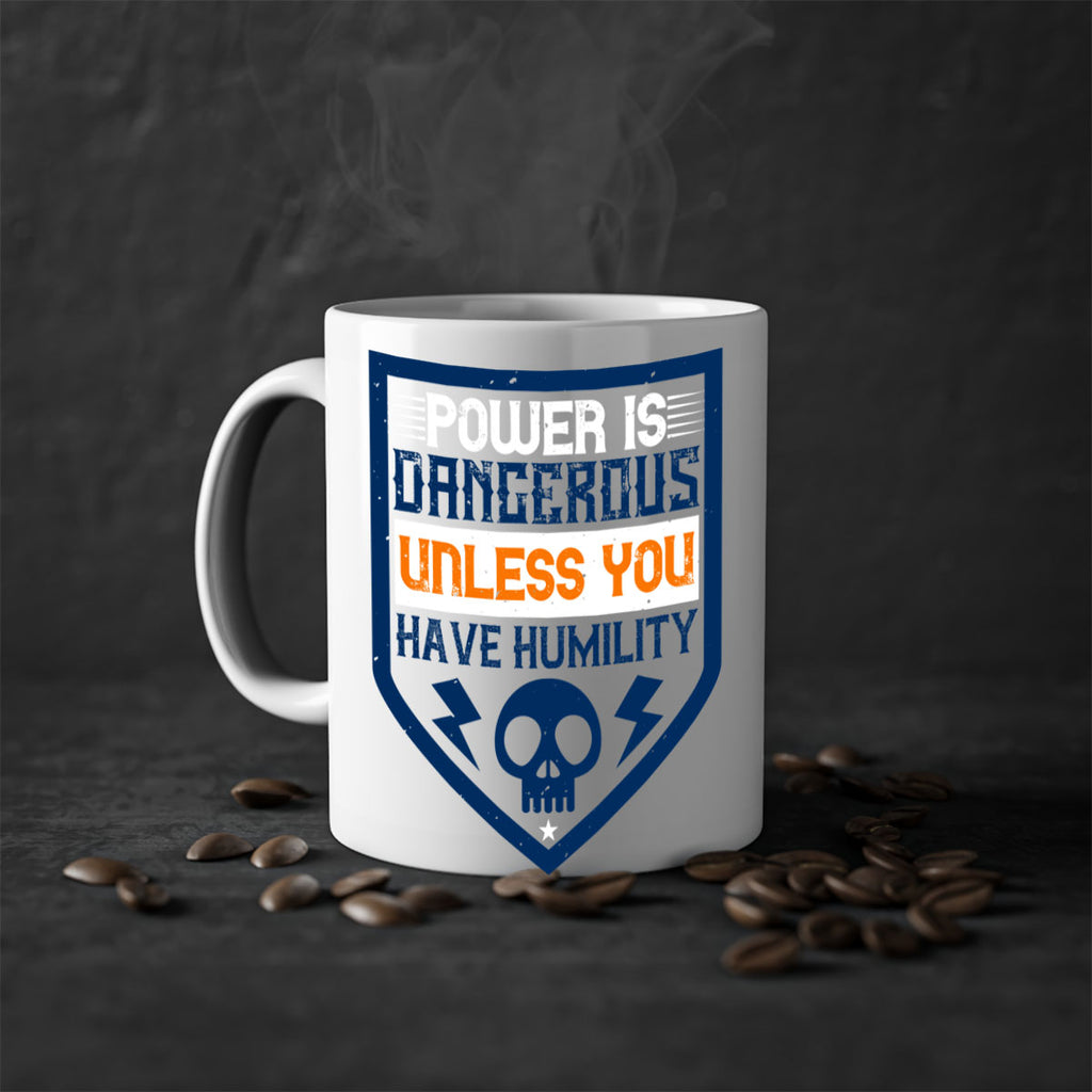 Power is dangerous unless you have humility Style 19#- electrician-Mug / Coffee Cup