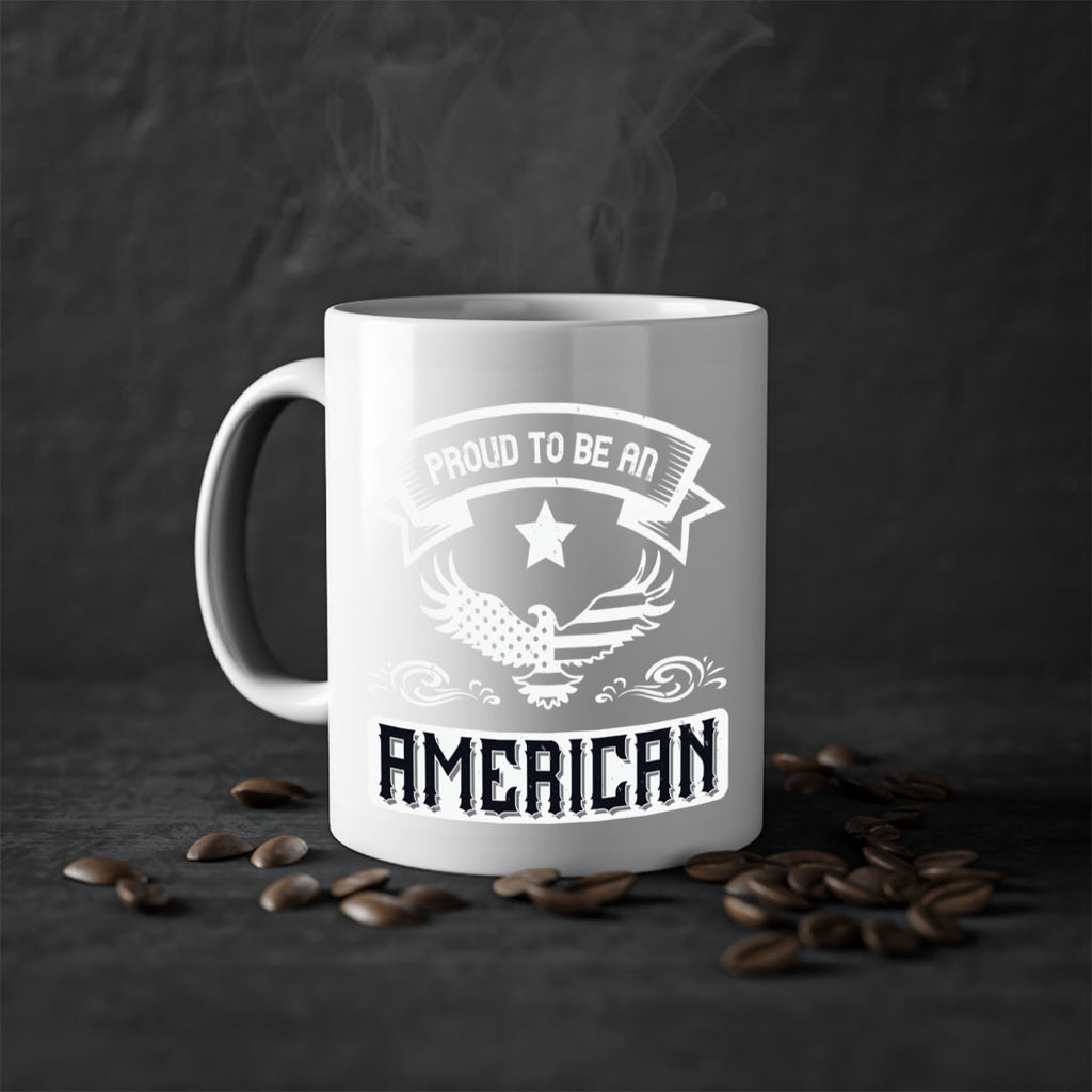 Proud to be an American Style 189#- 4th Of July-Mug / Coffee Cup